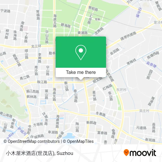 小木屋米酒店(世茂店) map