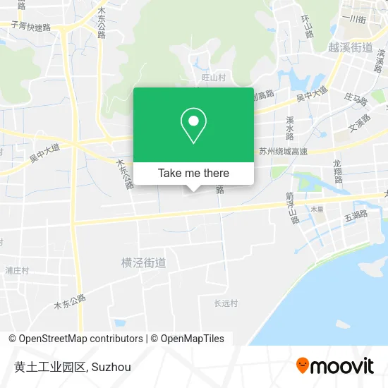 黄土工业园区 map