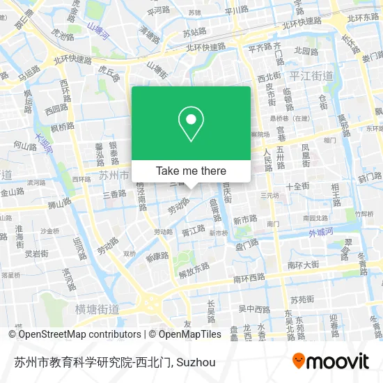 苏州市教育科学研究院-西北门 map