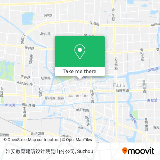 淮安教育建筑设计院昆山分公司 map