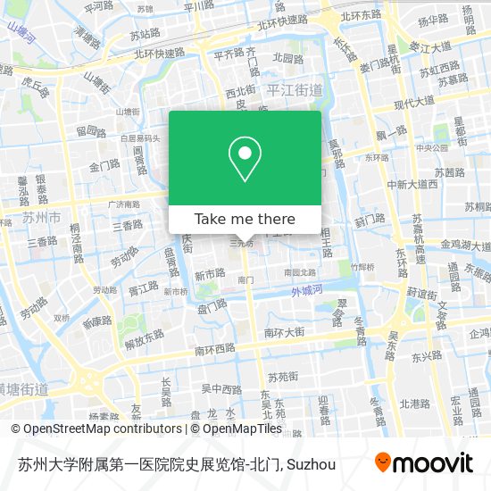 苏州大学附属第一医院院史展览馆-北门 map