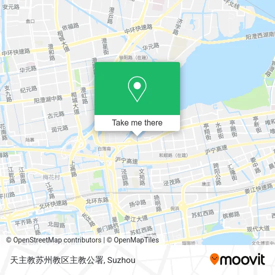 天主教苏州教区主教公署 map