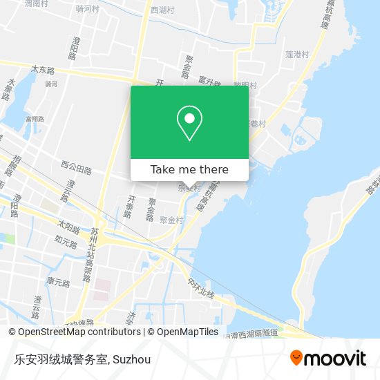 乐安羽绒城警务室 map