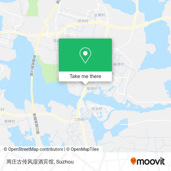 周庄古传风湿酒宾馆 map
