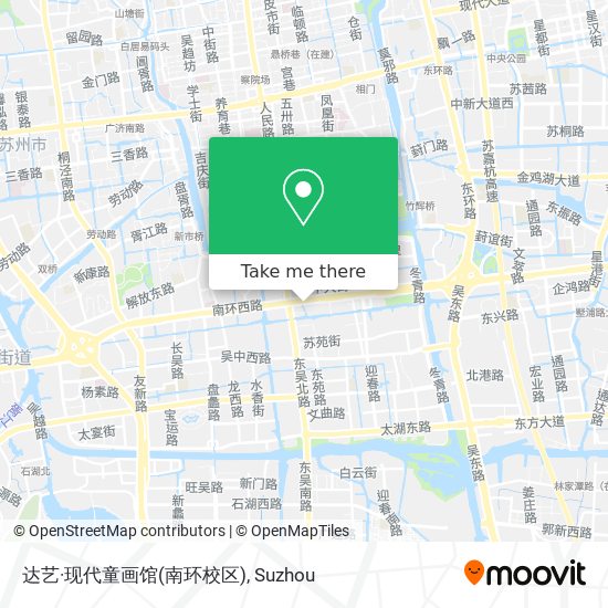 达艺·现代童画馆(南环校区) map