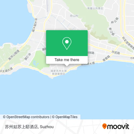 苏州姑苏上邸酒店 map