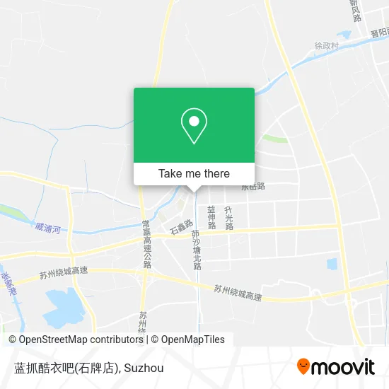 蓝抓酷衣吧(石牌店) map