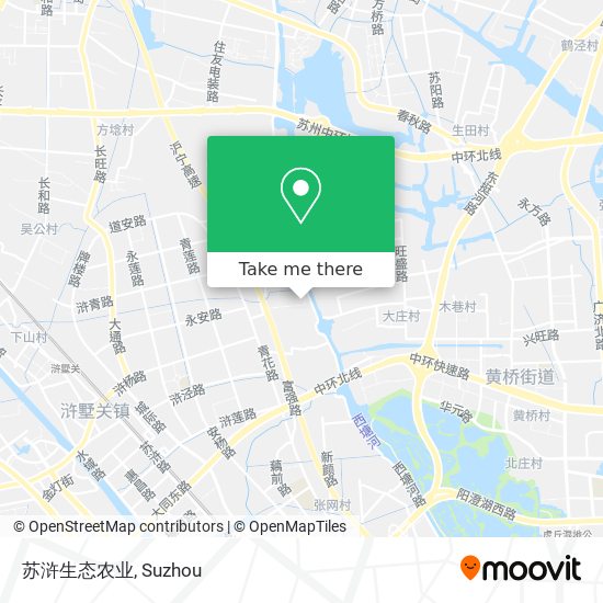 苏浒生态农业 map