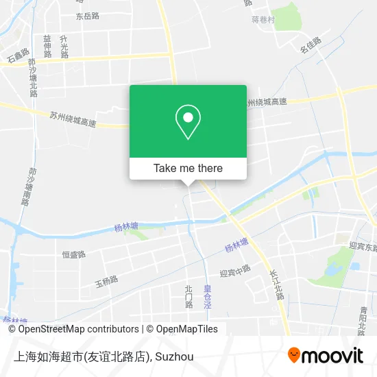 上海如海超市(友谊北路店) map