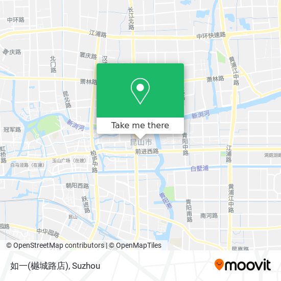 如一(樾城路店) map