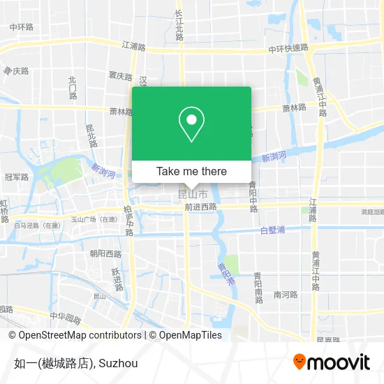 如一(樾城路店) map