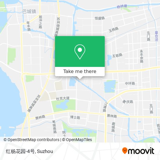 红杨花园-4号 map
