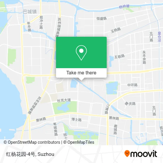 红杨花园-4号 map