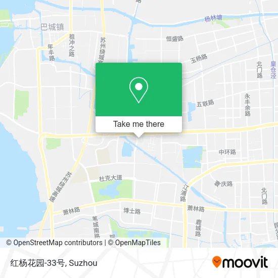 红杨花园-33号 map