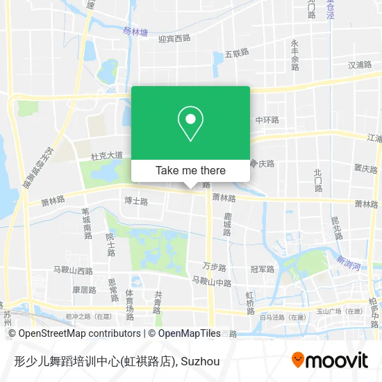 形少儿舞蹈培训中心(虹祺路店) map