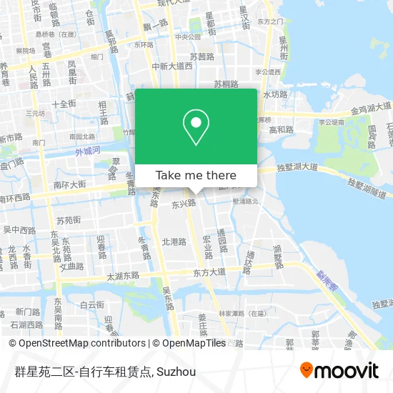 群星苑二区-自行车租赁点 map