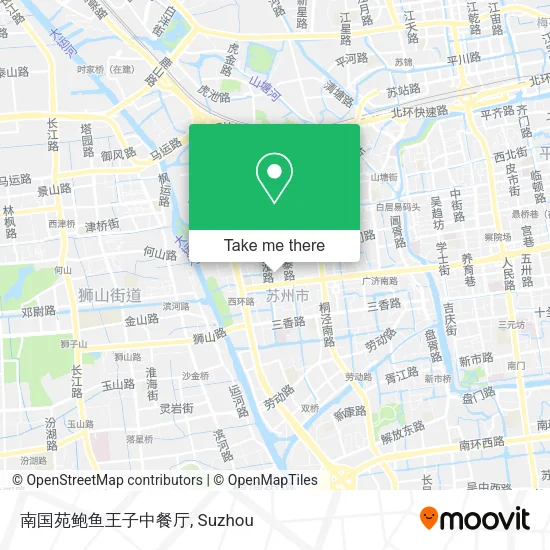 南国苑鲍鱼王子中餐厅 map