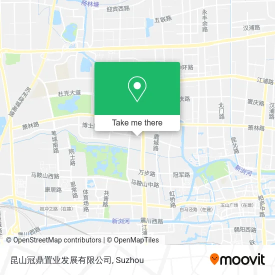 昆山冠鼎置业发展有限公司 map
