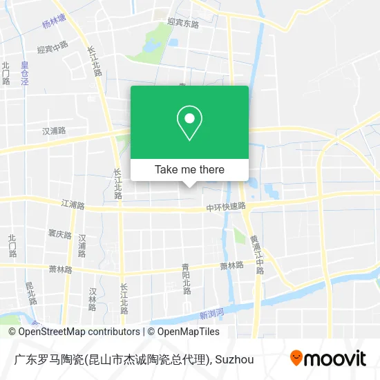 广东罗马陶瓷(昆山市杰诚陶瓷总代理) map