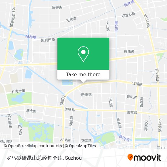 罗马磁砖昆山总经销仓库 map