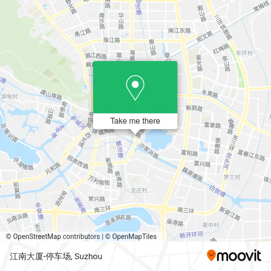 江南大厦-停车场 map