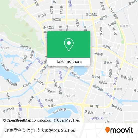 瑞思学科英语(江南大厦校区) map