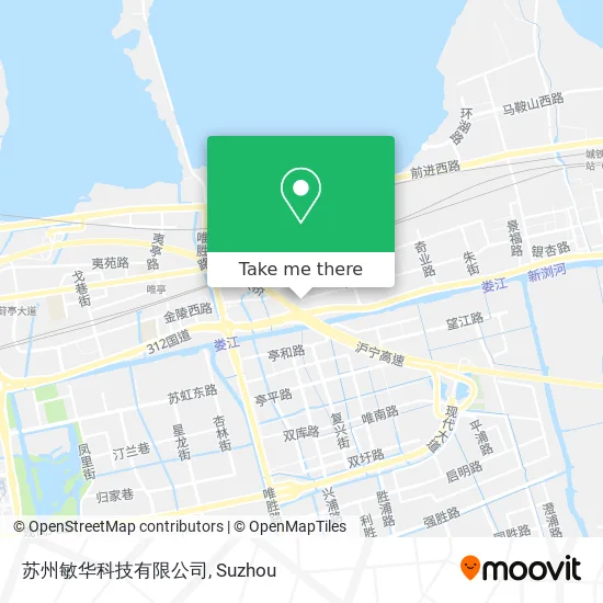 苏州敏华科技有限公司 map