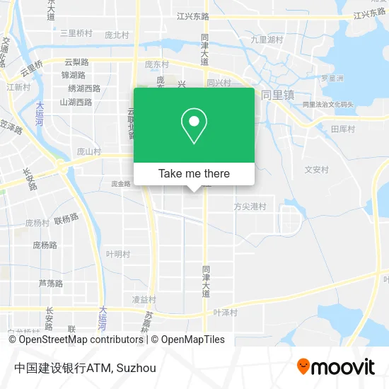 中国建设银行ATM map
