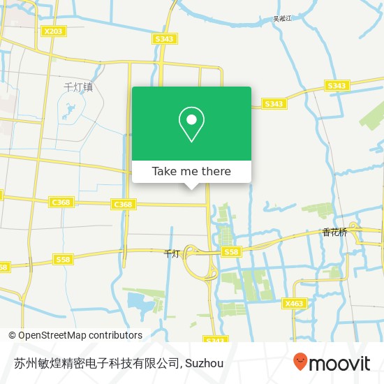 苏州敏煌精密电子科技有限公司 map
