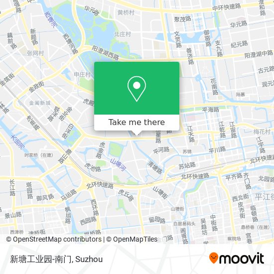 新塘工业园-南门 map