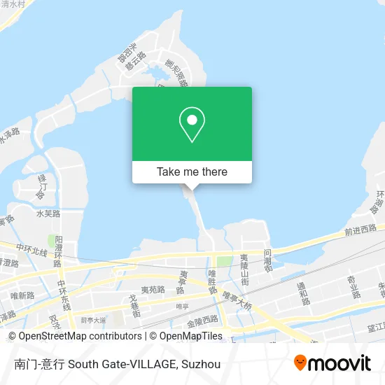 南门-意行 South Gate-VILLAGE map