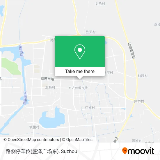 路侧停车位(盛泽广场东) map