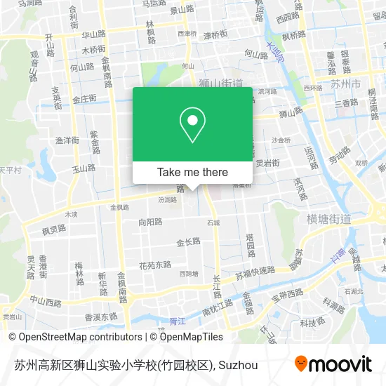 苏州高新区狮山实验小学校(竹园校区) map