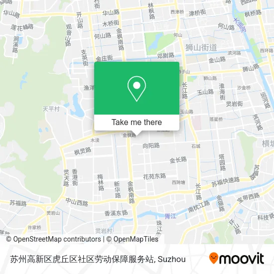 苏州高新区虎丘区社区劳动保障服务站 map