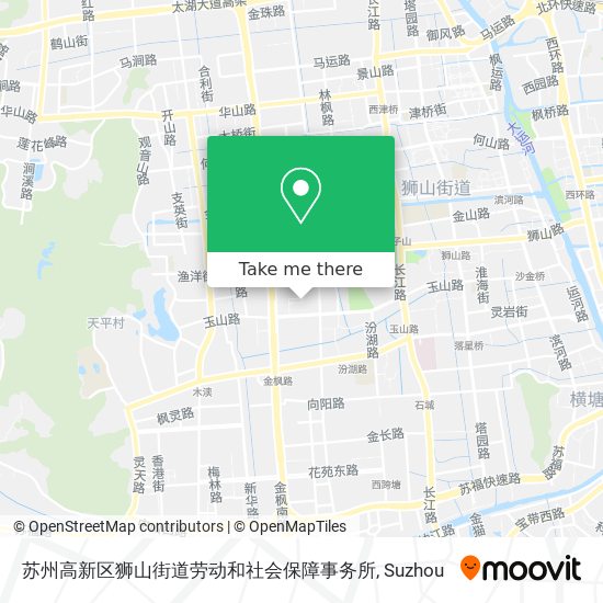 苏州高新区狮山街道劳动和社会保障事务所 map