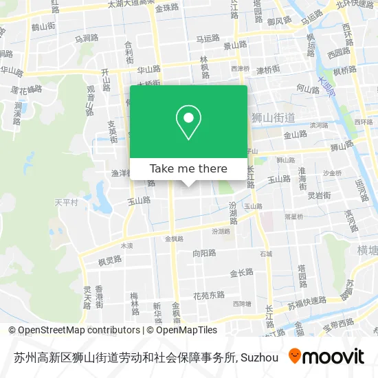 苏州高新区狮山街道劳动和社会保障事务所 map