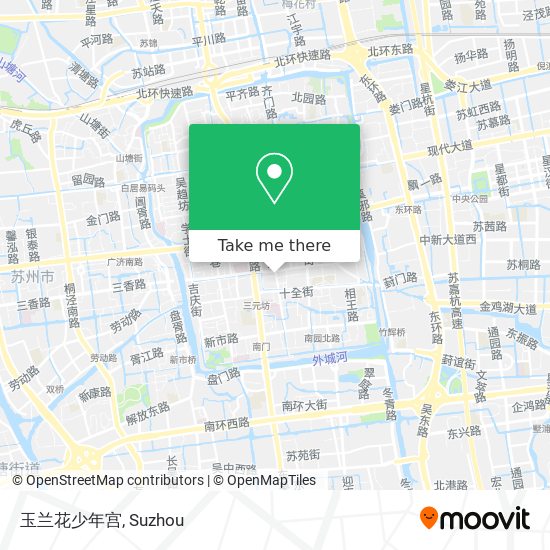 玉兰花少年宫 map