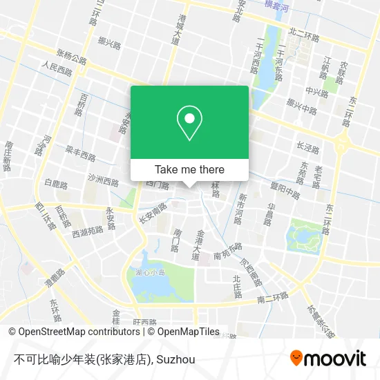 不可比喻少年装(张家港店) map