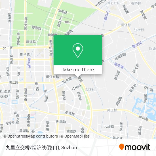 九里立交桥/烟沪线(路口) map