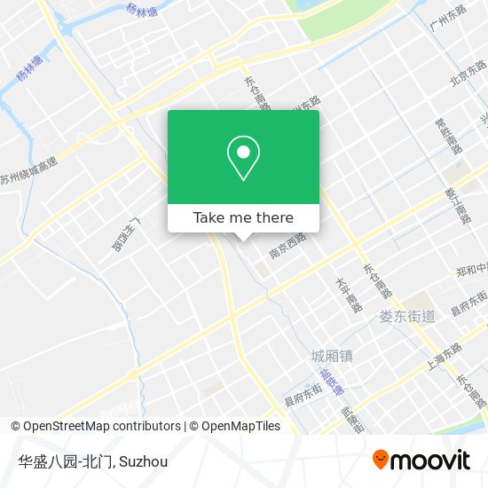 华盛八园-北门 map