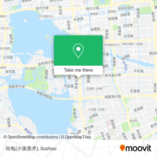 街电(小孩美术) map