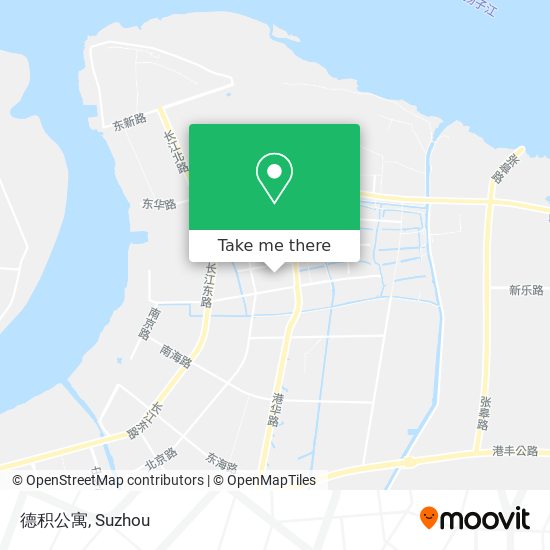 德积公寓 map