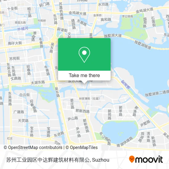 苏州工业园区中达辉建筑材料有限公 map