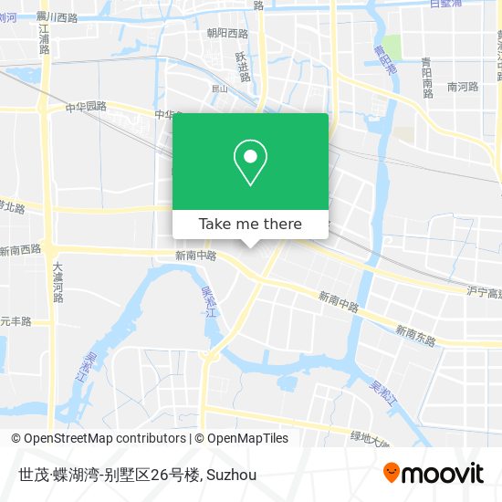 世茂·蝶湖湾-别墅区26号楼 map