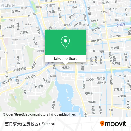 艺尚蓝天(世茂校区) map
