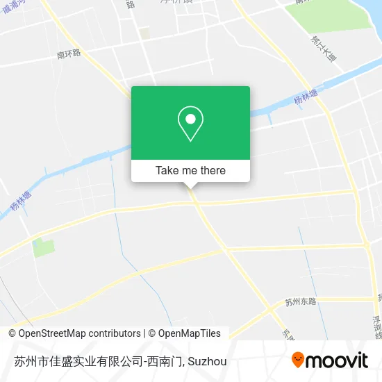 苏州市佳盛实业有限公司-西南门 map