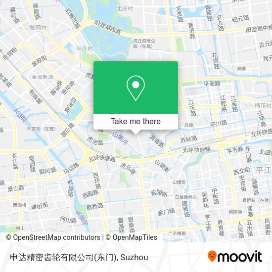 申达精密齿轮有限公司(东门) map