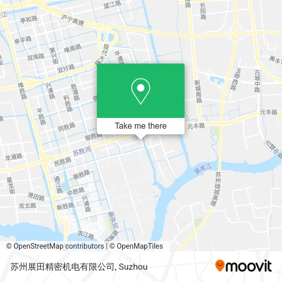 苏州展田精密机电有限公司 map
