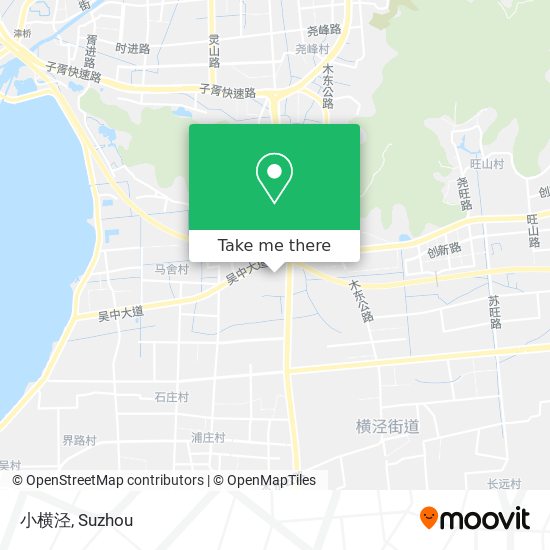 小横泾 map