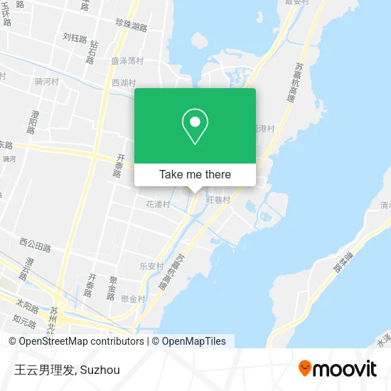 王云男理发 map